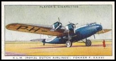 26 KLM Fokker F.XXXVI